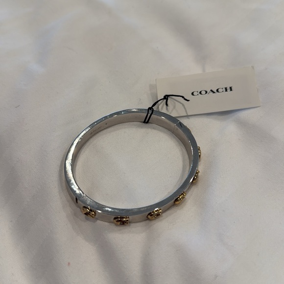 NWT Coach Signature C Hinge Bracelet - Picture 4 of 5